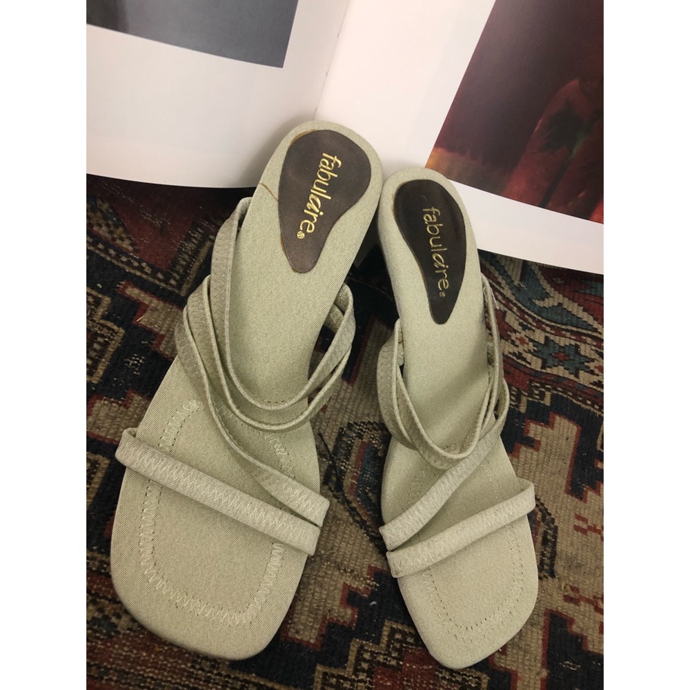 Strappy-Asymmetrical-Heel-Sandal - Picture 4 of 8